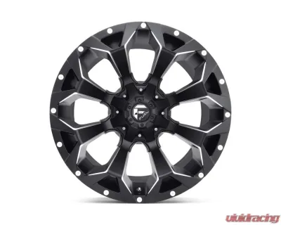 FUEL D546 Assault Wheel 17x8.5 5x114.3/5x127 25mm Matte Black Milled - D54617852657
