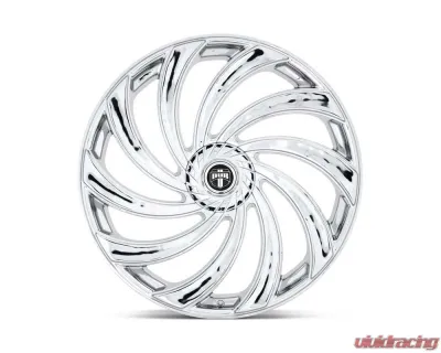 DUB 1PC S238 Delish Wheel 24x9 Blank +1mm Chrome Plated - S238249000+01D