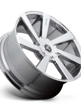 DUB 1PC S132 Directa Wheel 20x8.5 Blank +25mm Chrome Plated                                     - S132208500+25D - Image 2