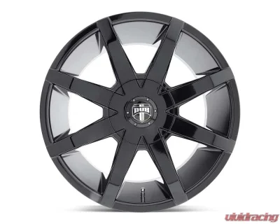 DUB S110 Push Wheel 20x8.5 Blank 38mm Gloss Black - S110208500+38D