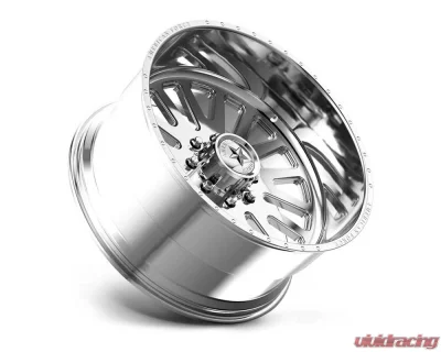 American Force AFW F20 Atom SS Wheel 22x10 5x127 | 5x5 -25mm Polished - AFTGF20S72-1-21