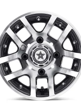 Fairway Alloys FA121 Illusion Wheel 10x7 4x4x101.6 -25mm Machined Gloss Black                                     - FA-121-M - Image 2