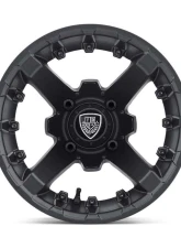Fairway Alloys FA138 Battle Wheel 12x7 4x4x101.6 -47mm Matte Black                                     - FA-138-M - Image 2