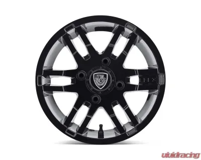 Fairway Alloys FA139 Flex Wheel 12x6 4x4x101.6 -23mm Gloss Black - FA-139-B