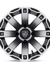 Fairway Alloys FA143 Rage Wheel 12x7 4x4x101.6 -47mm Machined Gloss Black                                     - FA-143-M - Image 2