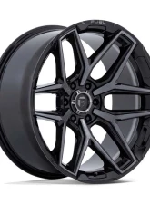 Fuel Flux Wheel 22x12 5x127 | 5x5 -44mm Gloss Black Brushed Face w/ Gray Tint                                     - FC854BT22125044N - Image 3