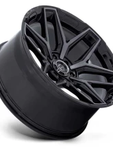 Fuel Flux Wheel 22x12 5x127 | 5x5 -44mm Gloss Black Brushed Face w/ Gray Tint                                     - FC854BT22125044N - Image 2