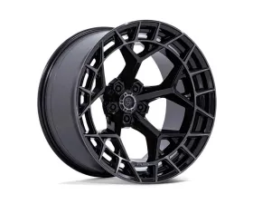 Fuel Charger Wheel 20x10 5x127 | 5x5 -18mm Gloss Black Brushed Face Dark Tint
