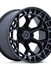Fuel Charger Wheel 20x9 6x139.7 20mm Gloss Black Brushed Face Dark Tint                                     - FC873BT20906820 - Image 3
