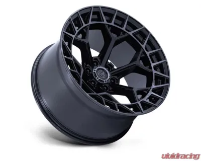 Fuel Charger Wheel 20x9 6x139.7 20mm Gloss Black Brushed Face Dark Tint - FC873BT20906820