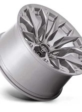 FUEL D806 Flame Wheel 20x10 8x180 -18mm Platinum                                     - D80620001847 - Image 2