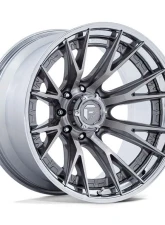 FUEL Off-Road Wheels FC402 Catalyst Wheel 22x12 8x170 -44 Platinum With Chrome Lip                                     - FC402AP22128744N - Image 3