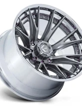 FUEL Off-Road Wheels FC402 Catalyst Wheel 22x10 8x170 -18 Platinum With Chrome Lip                                     - FC402AP22108718N - Image 2