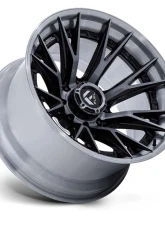 FUEL Off-Road Wheels FC402 Catalyst Wheel 22x12 8x170 -44mm Gloss Black With Brushed Gray Tint Face & Lip                                     - FC402BT22128744N - Image 2