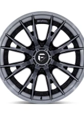 FUEL Off-Road Wheels FC402 Catalyst Wheel 24x12 8x180 -44mm Gloss Black With Brushed Gray Tint Face & Lip                                     - FC402BT24128844N - Image 3