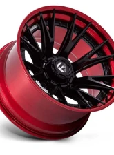 FUEL Off-Road Wheels FC402 Catalyst Wheel 22x12 8x170 -44 Matte Black With Candy Red Lip                                     - FC402MQ22128744N - Image 2