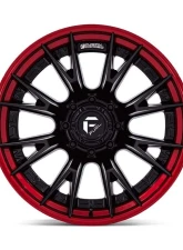 FUEL Off-Road Wheels FC402 Catalyst Wheel 22x12 8x170 -44 Matte Black With Candy Red Lip                                     - FC402MQ22128744N - Image 3