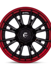 FUEL Off-Road Wheels FC402 Catalyst Wheel 22x10 8x170 -18 Matte Black With Candy Red Lip                                     - FC402MQ22108718N - Image 3