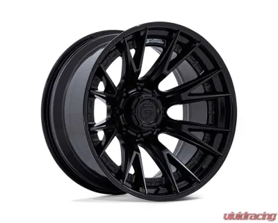 FUEL Off-Road Wheels FC402 Catalyst Wheel 22x12 8x180 -44mm Matte Black With Gloss Black Lip - FC402MX22128844N