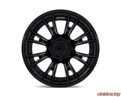 FUEL Off-Road Wheels FC402 Catalyst Wheel 24x12 8x180 -44mm Matte Black With Gloss Black Lip - FC402MX24128844N