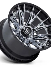 FUEL Off-Road Wheels FC402 Catalyst Wheel 22x12 8x180 -44mm Chrome With Gloss Black Lip                                     - FC402PB22128844N - Image 2