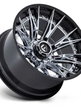 FUEL Off-Road Wheels FC402 Catalyst Wheel 22x10 8x180 -18mm Chrome With Gloss Black Lip                                     - FC402PB22108818N - Image 2
