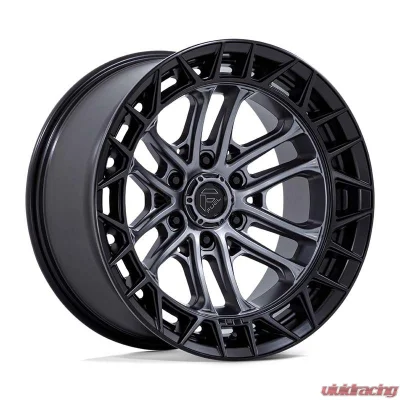 FUEL Off-Road Wheels FC874 Celsius 20x9 6x135 1mm Matte Gunmetal w/Matte Black Lip - FC874AB20906301