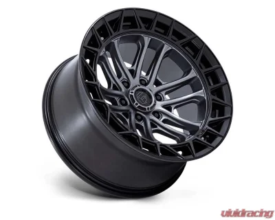 FUEL Off-Road Wheels FC874 Celsius 17x9 6x135 1mm Matte Gunmetal w/Matte Black Lip - FC874AB17906301