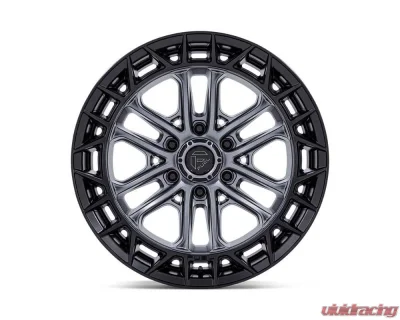 FUEL Off-Road Wheels FC874 Celsius 20x9 6x135 1mm Matte Gunmetal w/Matte Black Lip - FC874AB20906301