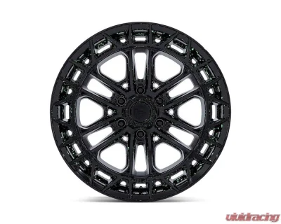 FUEL Off-Road Wheels FC874 Celsius 20x10 6x139.7 -18mm Matte Black w/Gloss Black Lip - FC874MB20106818N