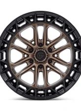 FUEL Off-Road Wheels FC874 Celsius 20x10 6x135 -18mm Matte Bronze w/Matte Black Lip                                     - FC874ZB20106318N - Image 3