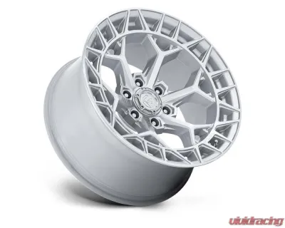 Fuel FC873 Charger 17x9 6x139.7 -12mm Gloss Silver w/Machined Face - FC873SD17906812N