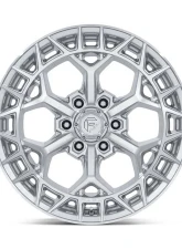 Fuel FC873 Charger 17x9 6x139.7 -12mm Gloss Silver w/Machined Face                                     - FC873SD17906812N - Image 3