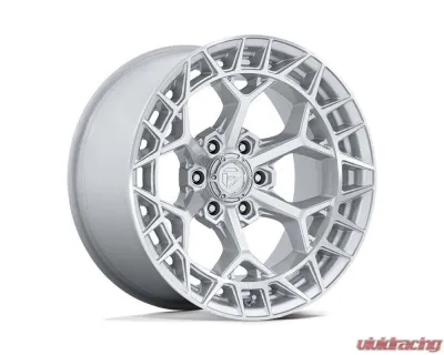 Fuel FC873 Charger 20x10 6x135 -18mm Gloss Silver w/Machined Face - FC873SD20106318N