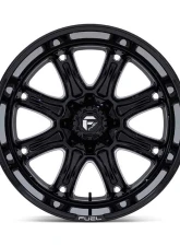 FUEL Off-Road Darkstar Wheel 20x10 8x170 -18mm Gloss Black Milled                                     - FC853BE20108718N - Image 3