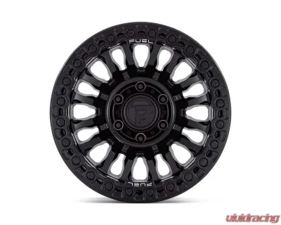 FUEL FC125 Rincon Beadlock Wheel 20x10 5x127 | 5x5 -48mm Blackout - FC125MX20105048N