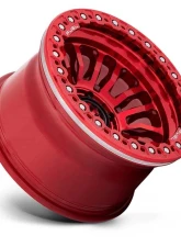 FUEL FC125 Rincon Beadlock Wheel 20x10 8x165.1 -48mm Candy Red                                     - FC125QX20108048N - Image 2