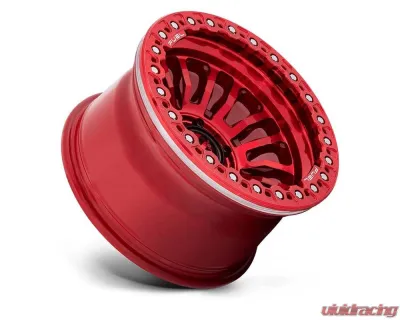 FUEL FC125 Rincon Beadlock Wheel 20x10 8x165.1 -48mm Candy Red - FC125QX20108048N