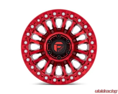 FUEL FC125 Rincon Beadlock Wheel 20x10 8x165.1 -48mm Candy Red - FC125QX20108048N