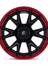 FUEL Off-Road Wheels FC402 Catalyst Wheel 20x9 6x135 20 Matte Black With Candy Red Lip                                     - FC402MQ20906320 - Image 3