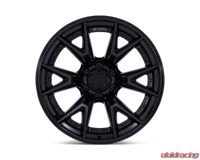 FUEL Off-Road Wheels FC402 Catalyst Wheel 20x9 6x139.7 20mm Matte Black With Gloss Black Lip - FC402MX20906820