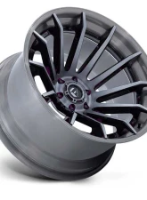 FUEL Off-Road Wheels FC403 Burn Wheel 20x9 6x139.7 1 Gloss Black With Brushed Gray Tint Face & Lip                                     - FC403BT20906801 - Image 2