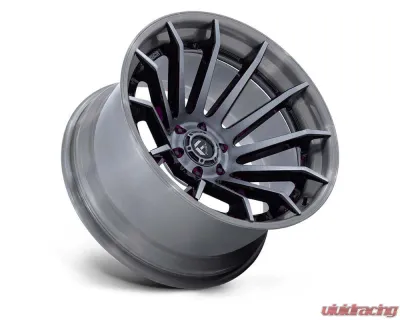 FUEL Off-Road Wheels FC403 Burn Wheel 20x9 6x139.7 1 Gloss Black With Brushed Gray Tint Face & Lip - FC403BT20906801