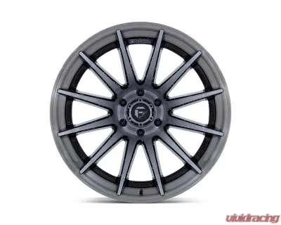 FUEL Off-Road Wheels FC403 Burn Wheel 20x9 6x139.7 1 Gloss Black With Brushed Gray Tint Face & Lip - FC403BT20906801
