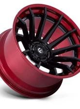 FUEL Off-Road Wheels FC403 Burn Wheel 20x9 6x139.7 1 Matte Black With Candy Red Lip                                     - FC403MQ20906801 - Image 2