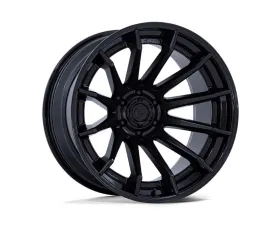 FUEL Off-Road Wheels FC403 Burn Wheel 20x9 5x127 1 Matte Black With Gloss Black Lip