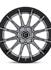 FUEL Off-Road Wheels FC403 Burn Wheel 20x9 5x127 1mm Chrome With Gloss Black Lip                                     - FC403PB20905001 - Image 3