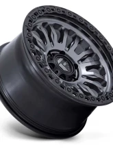 FUEL FC857 Rincon Wheel 17x9 5x127 | 5x5 -12mm Matte Gunmetal w/ Black Lip                                     - FC857AB17905012N - Image 2
