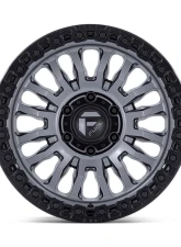 FUEL FC857 Rincon Wheel 17x9 5x127 | 5x5 -12mm Matte Gunmetal w/ Black Lip                                     - FC857AB17905012N - Image 3
