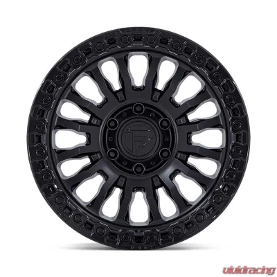FUEL FC857 Rincon Wheel 20x9 5x139.7 1mm Matte Black w/ Gloss Black Lip - FC857MB20908501